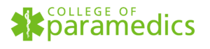 college of paramedics logo - green on white 